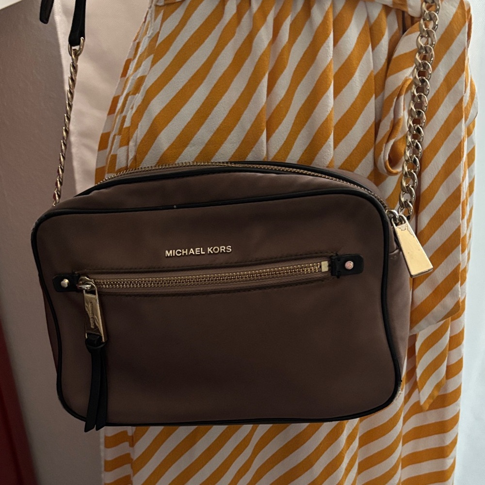 Michael Kors Dark Brown Crossbody Bag